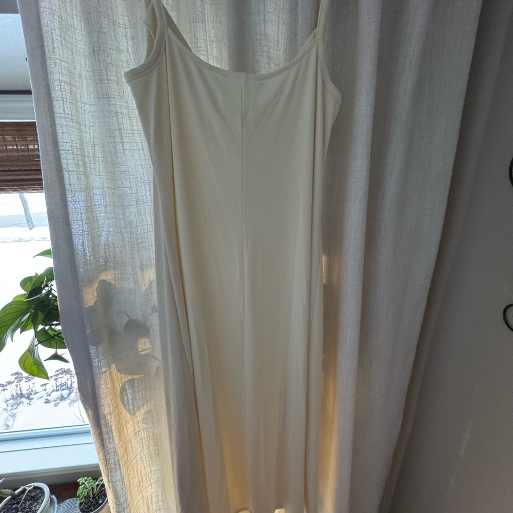 Everlane butter yellow cream Dress - Picture 3 of 6